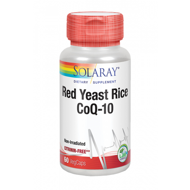 Red Yeast Rice con Q10 Solaray