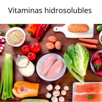 Las vitaminas hidrosolubles