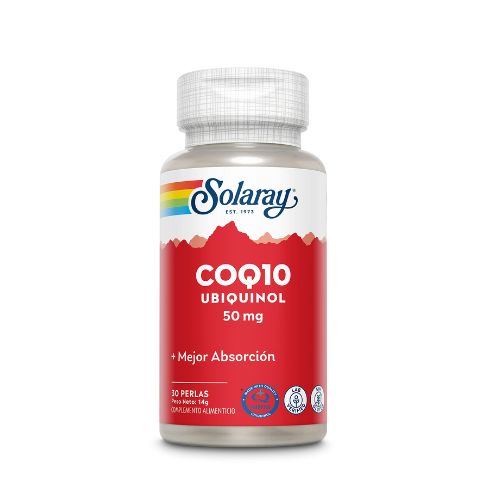 CO Q10 UBIQUINOL 100mg (30 perlas) Solaray