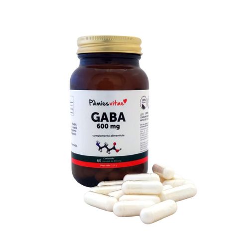 GABA 600mg PV (60 cápsulas) Pamies Vitae