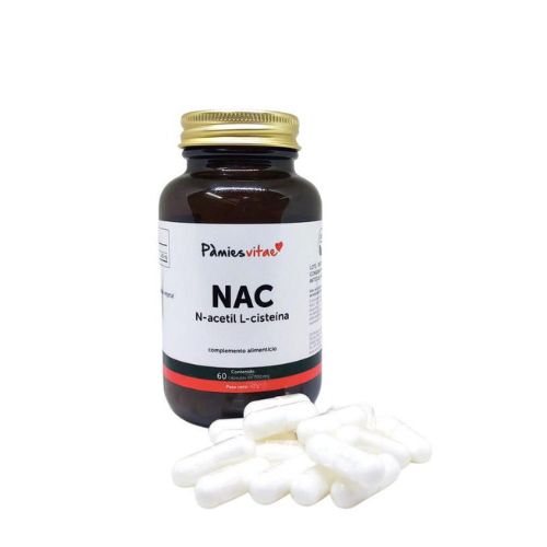 NAC N-acetil L-cisteína PV (60 cápsulas) Pamies Vitae
