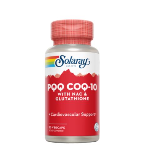 PQQ CON Q10 200mg (30 cap veg) Solaray