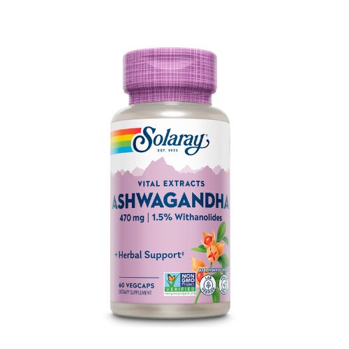 ASHWAGANDHA 470mg (60 cap.)Solaray