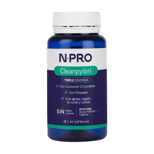 NPRO CLEANPYLORI 60 cápsulas