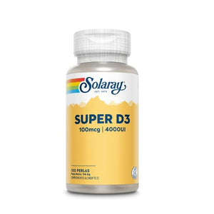 SUPER D3 4000UI (100 perlas) Solaray