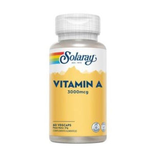 Vitamina A 3000mcg (60 vcap) Solaray