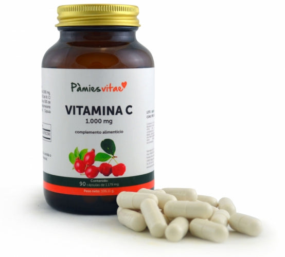 VITAMINA C (1000mg) 90 cápsulas Pamies Vitae