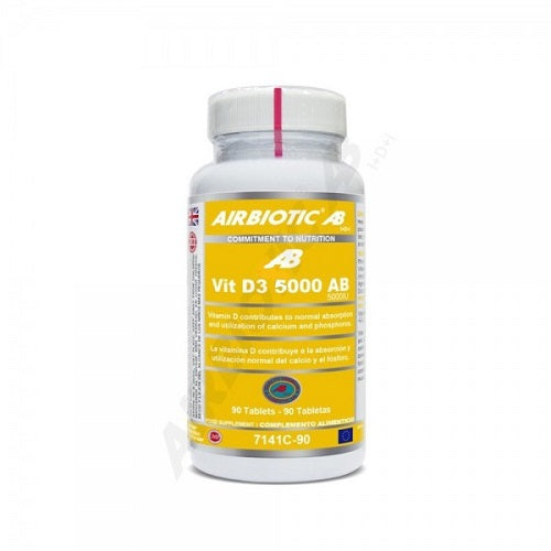 VITAMINA D3 5000ui (90 comp) Airbiotic