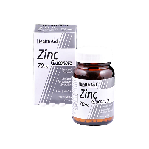 Gluconato de zinc Health Aid