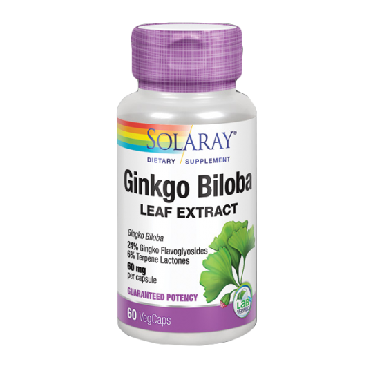 Ginkgo biloba Solaray
