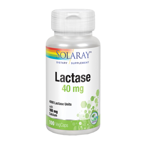 Lactase 40mg Solaray