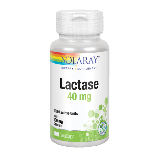 Lactase 40mg Solaray